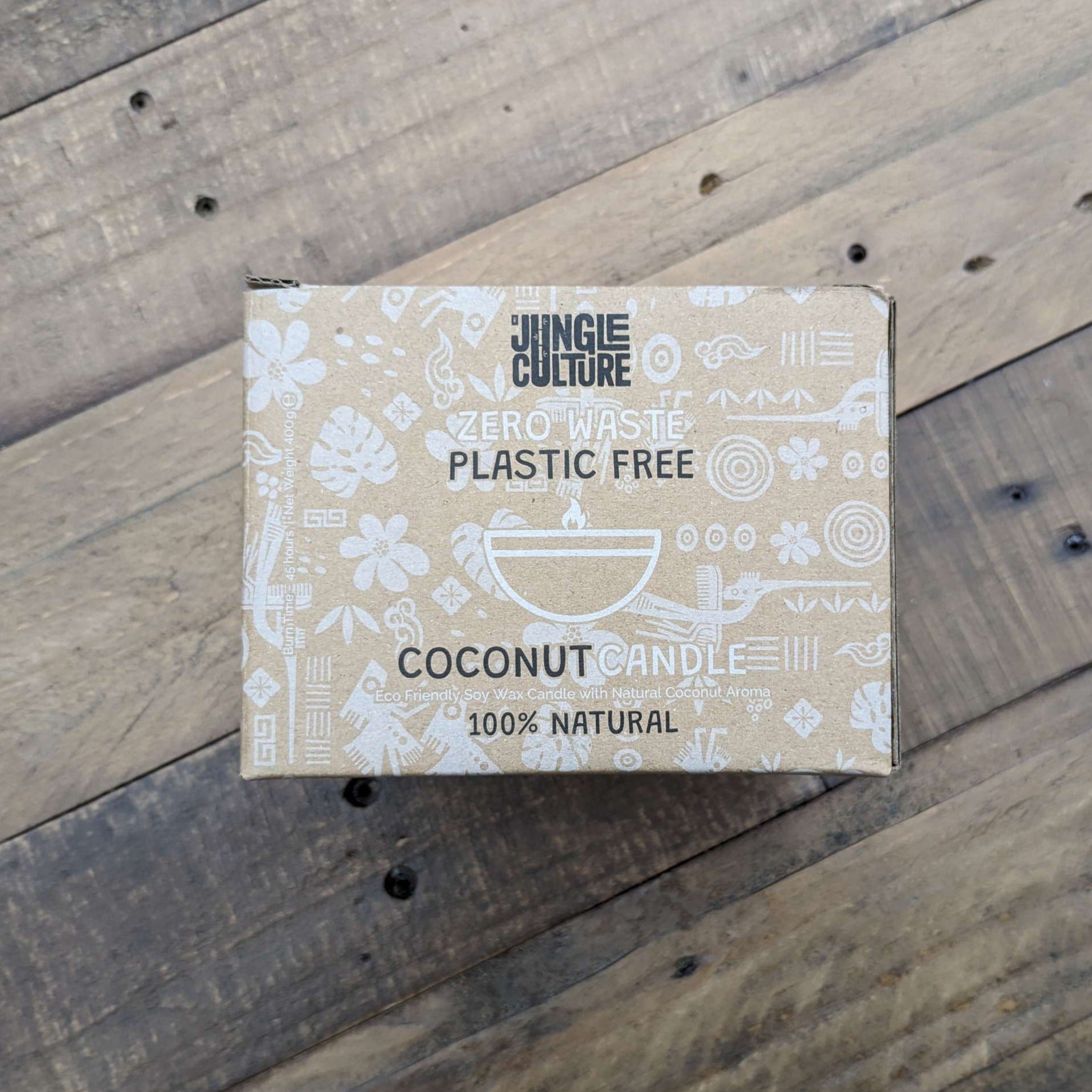 Coconut Shell Soy Wax Candle image 3