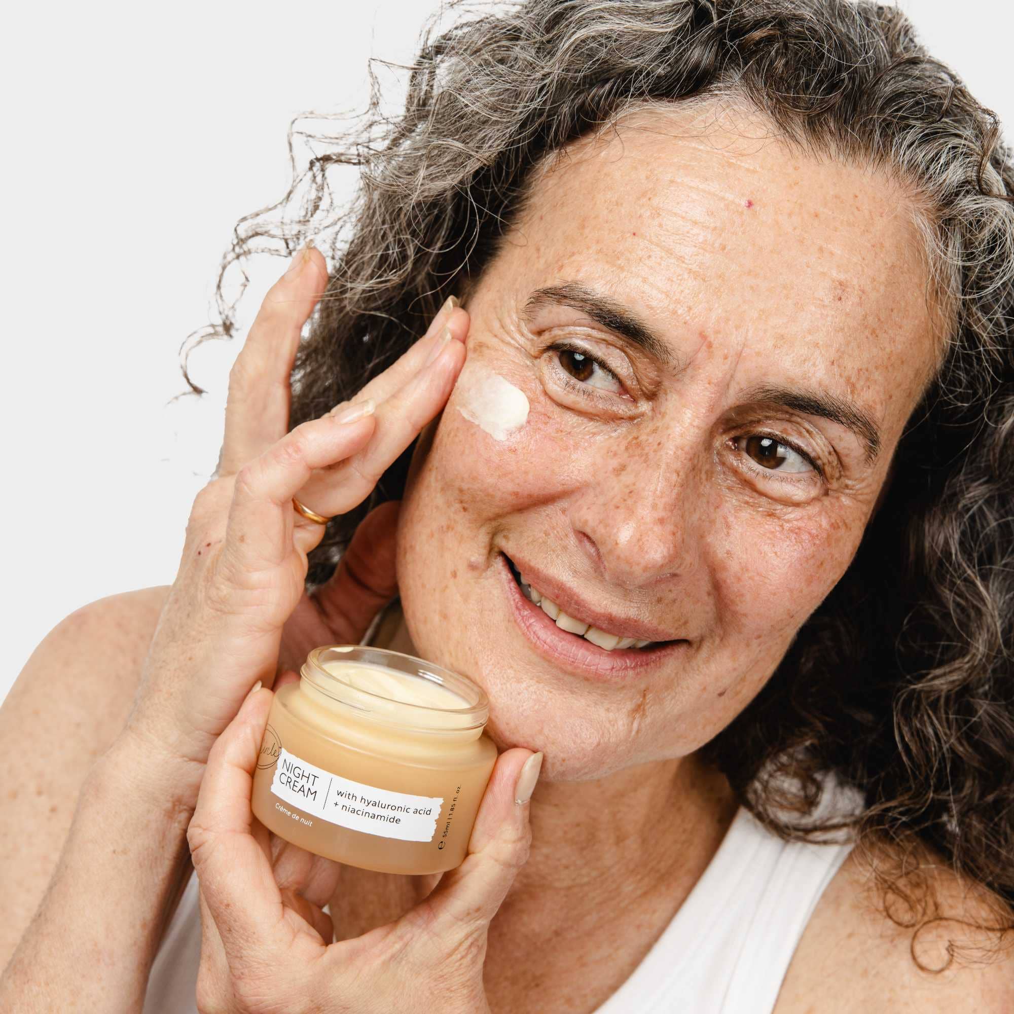 Anti-Ageing Night Cream with Hyaluronic Acid + Niacinamide 30ml