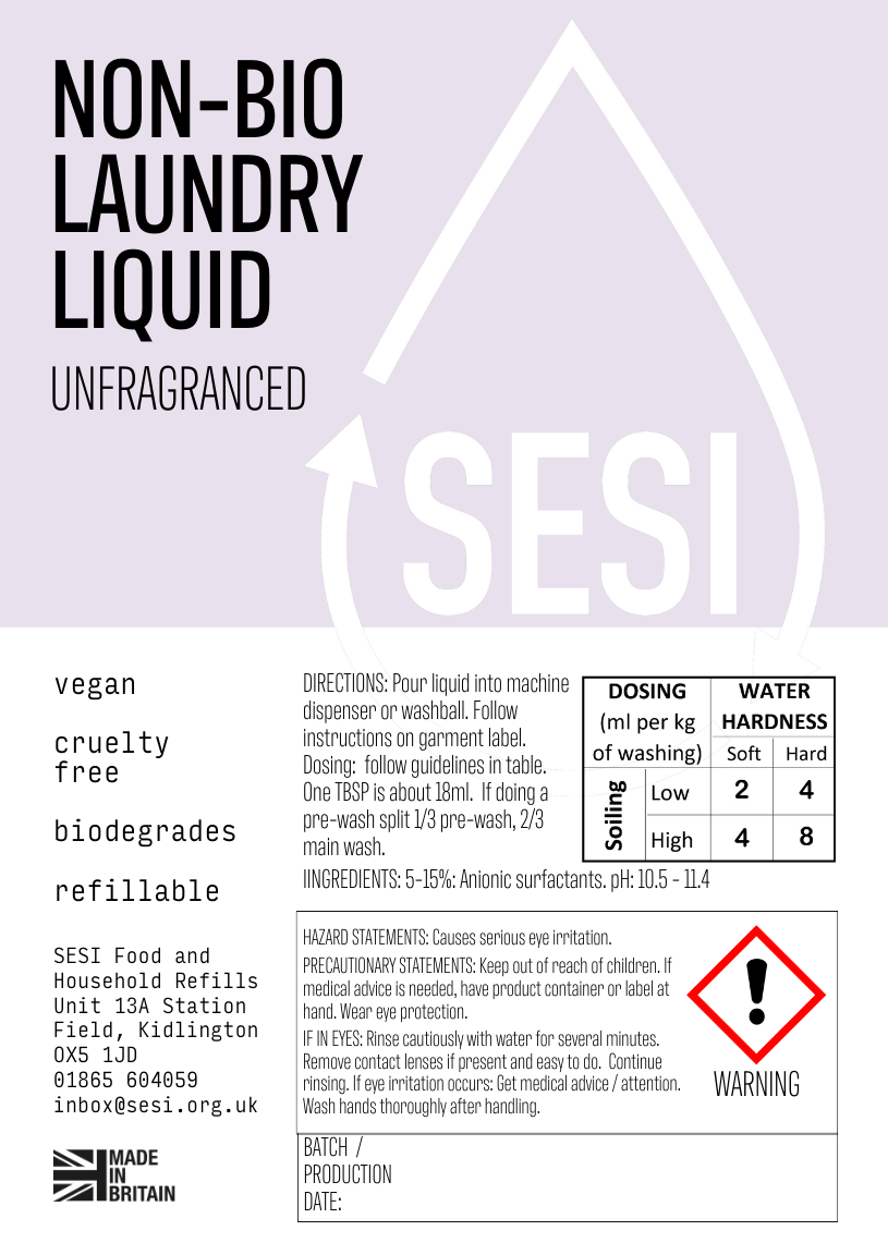 Non-bio Laundry (Unscented) image 3