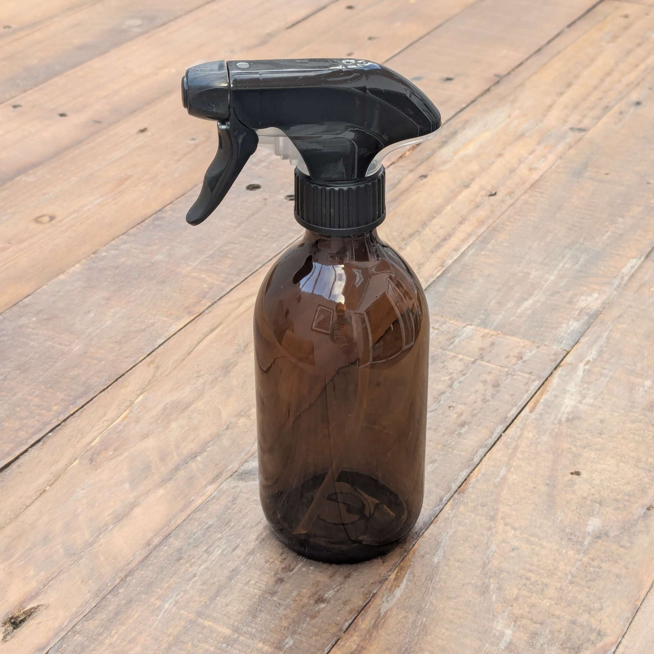 Amber Glass Spray Bottle 300ml image 0