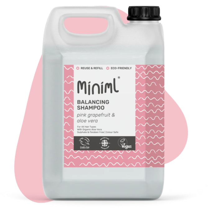 Hair Shampoo (Pink Grapefruit + Aloe Vera) image 0